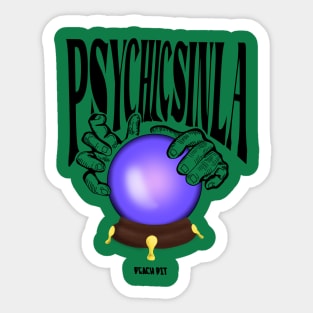 Peach Pit Psychics In LA Sticker